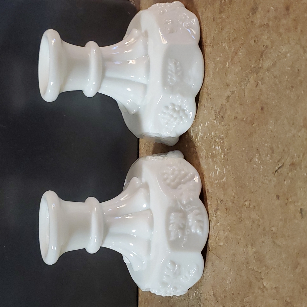 Set of vintage candle stick holders.